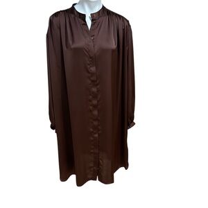 H&M Brown Midi Dress